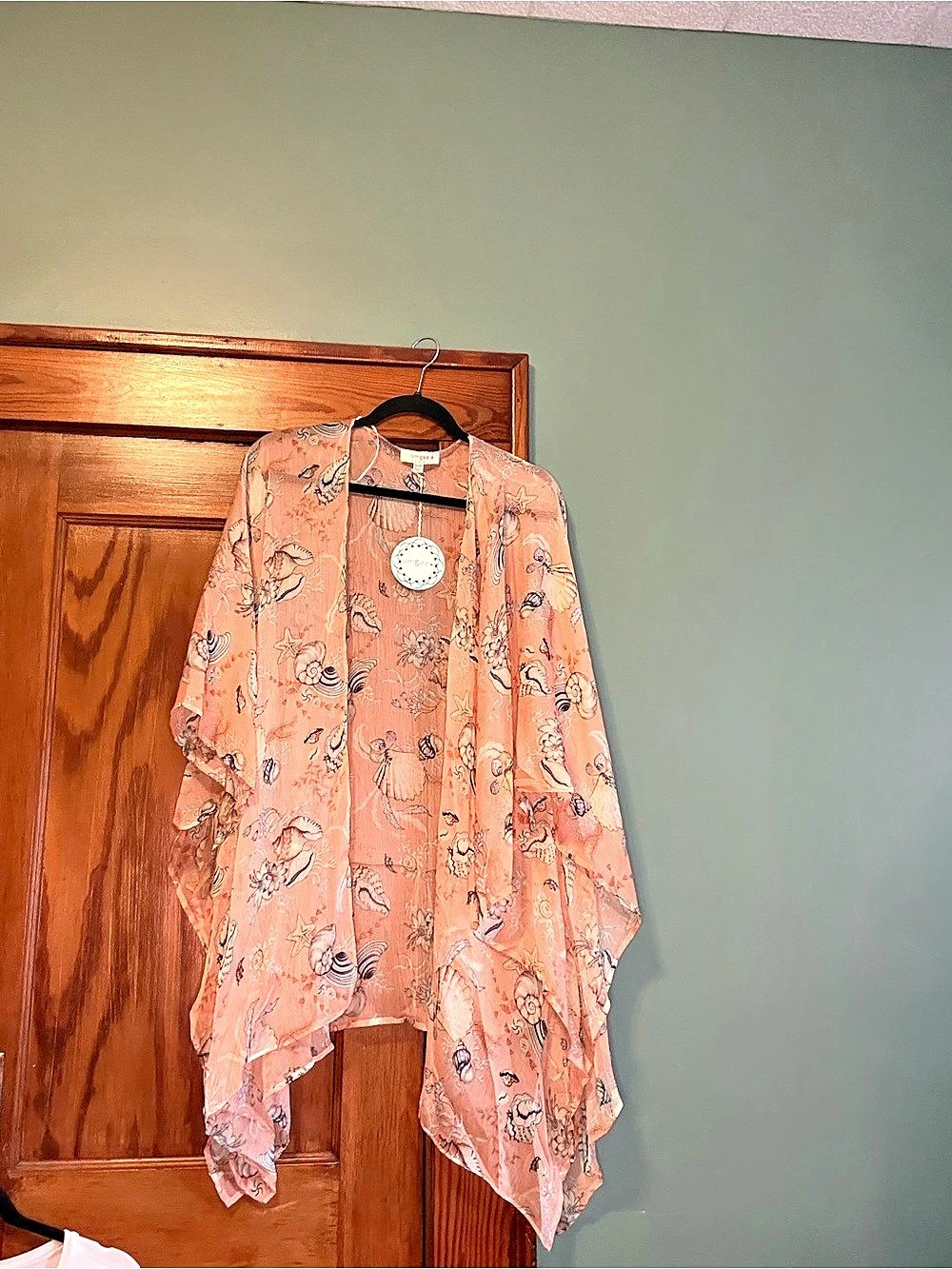 Umgee Floral Tunic Pink & Blue Size XL (2XL) NWT